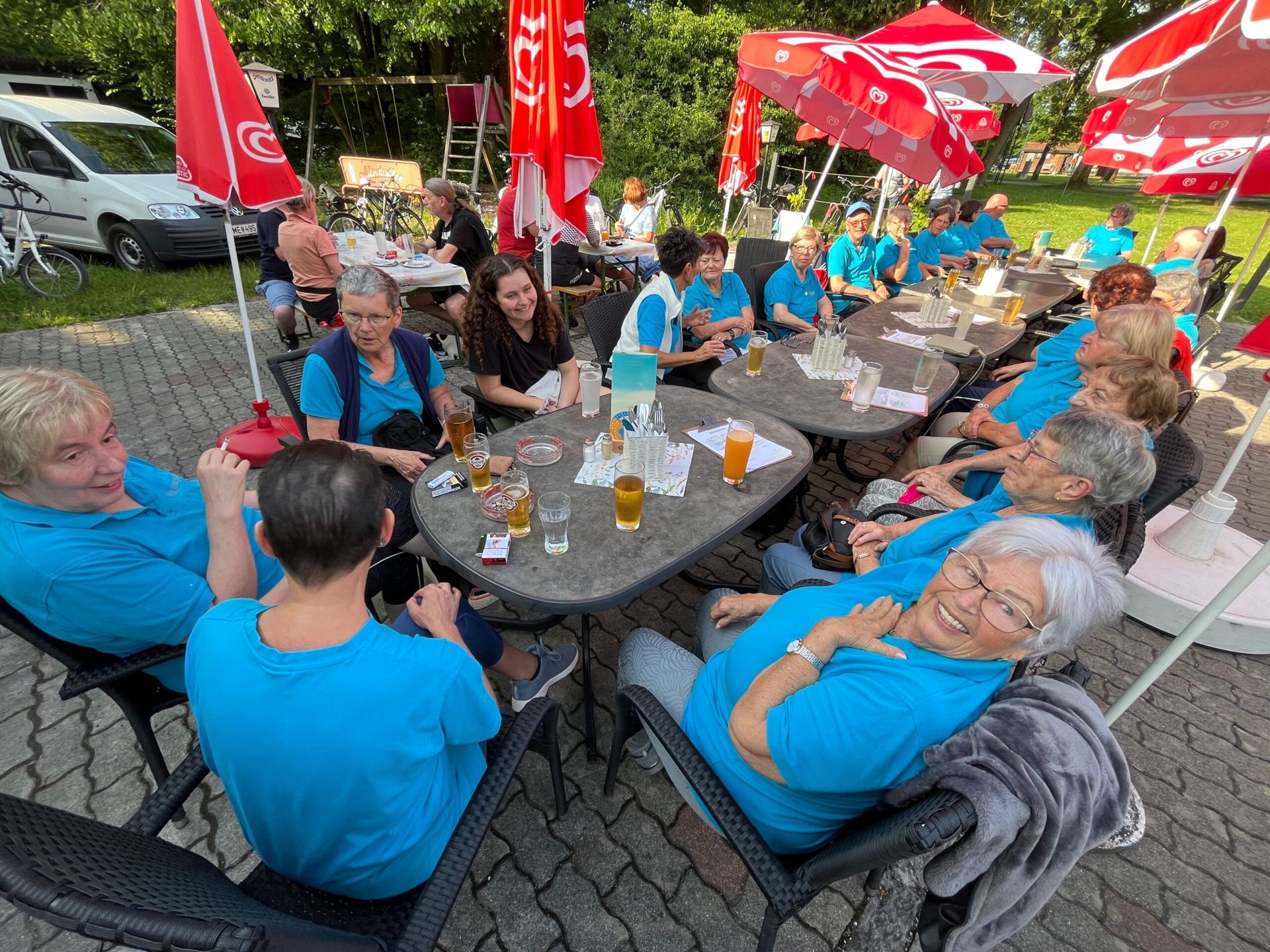 Gemeinsamer Jahresabschluss der Gymnastik-Gruppe aus dem Kneipp Aktiv-Club Blindenmarkt beim Seewirt